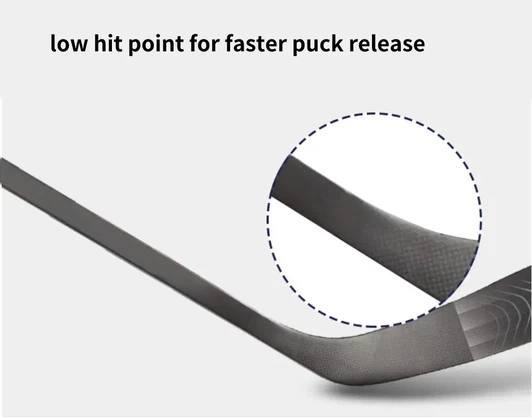 Low hit point carbon fiber hockey stickey Low hit point carbon fiber hockey stickey