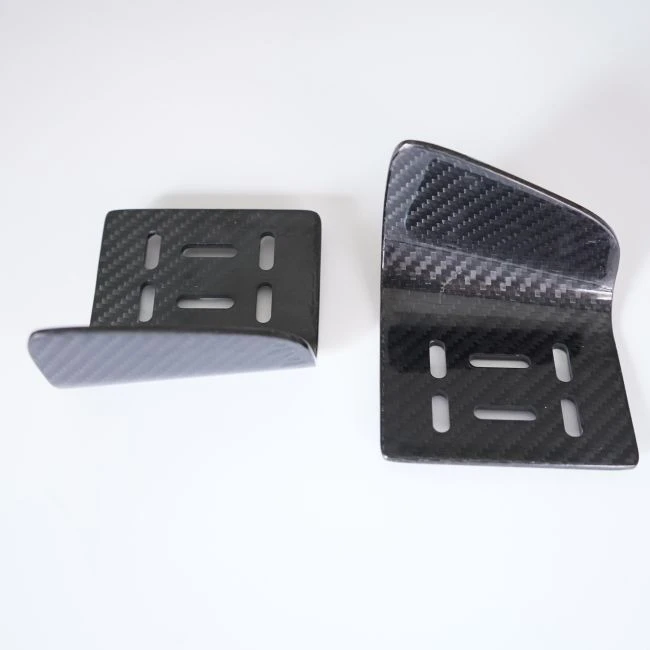 Piezas de forma especial de fibra de carbono