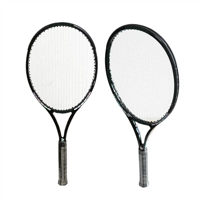 Raqueta de tenis de fibra de carbono ligera y resistente