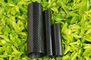 Tubo de escape tubo de silenciador de fibra de carbono, compuesto de fibra de carbono Twill de 3 K