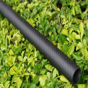 Tubo de fibra de carbono excelente propiedades estructurales para la barra de pesca