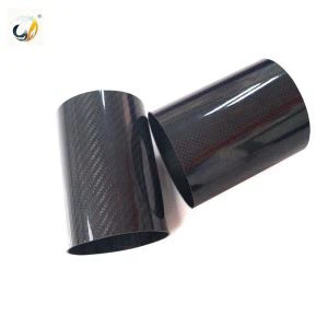 Tubería de escape de fibra de carbono de 3 mm y 89 mm