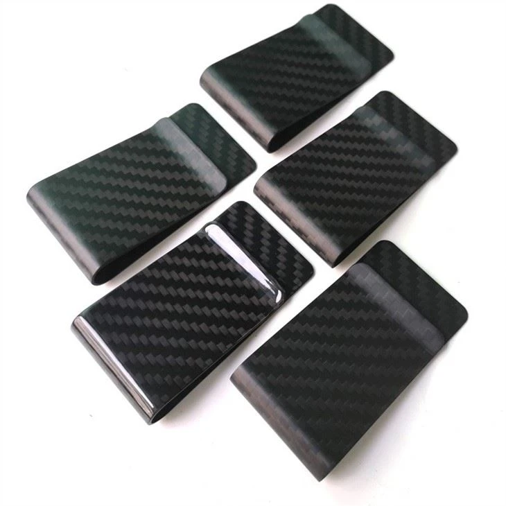 Color Carbon Fiber Money Clip