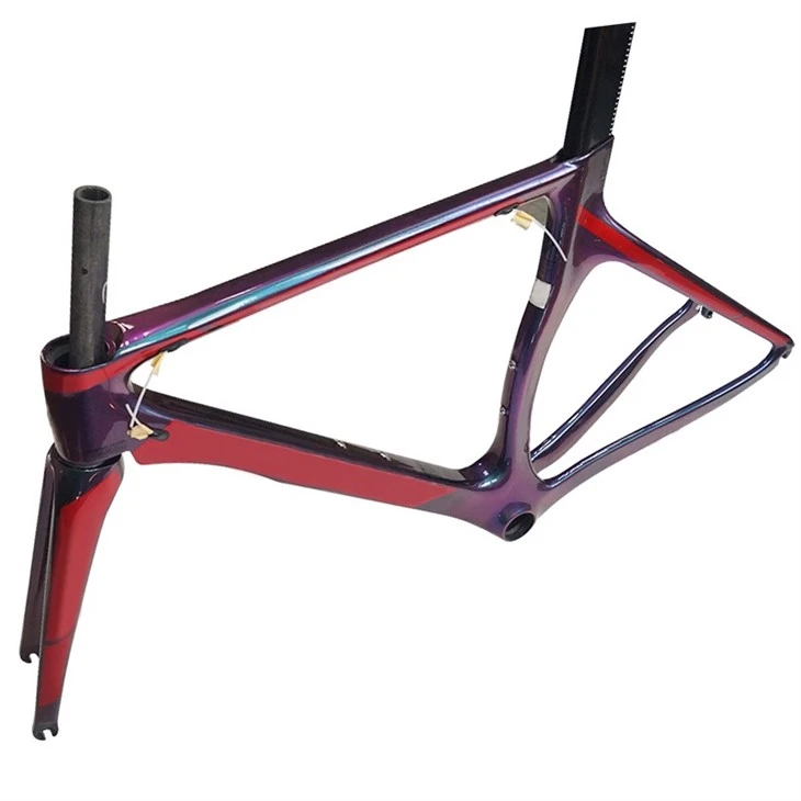 Carbon Fiber Red Bicycle Frame.0