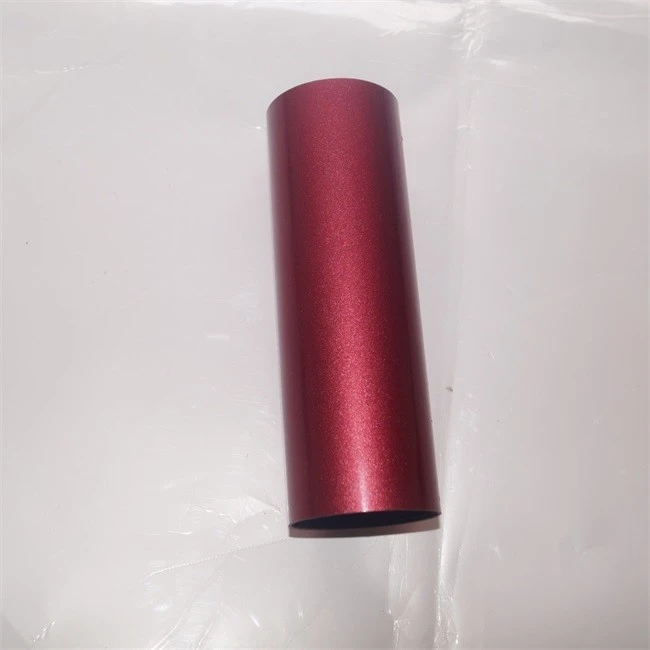 Gold and red carbon fiber tube.3