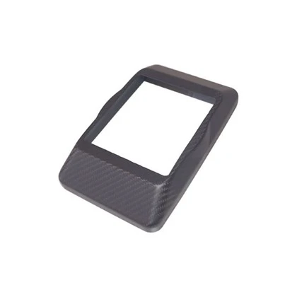 Marco de pantalla de coche de fibra de carbono