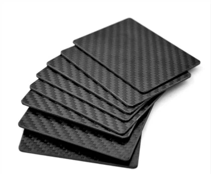Hoja de resina de fibra de carbono laminada para drones